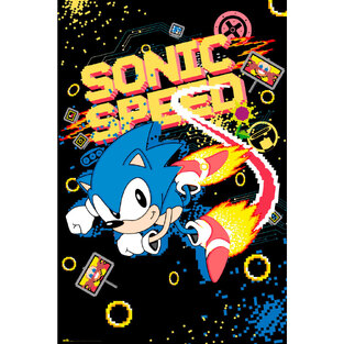 ΔΙΑΚΟΣΜΗΤΙΚΗ ΑΦΙΣΑ SONIC SPEED 61x91,5cm GPE5489 (18)