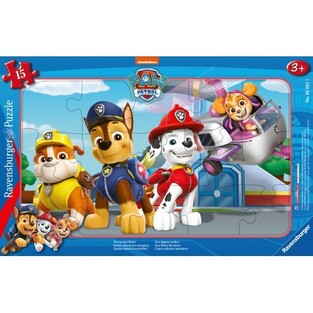 RAVENSBURGER ΠΑΖΛ ΚΑΡΤΕΛΑ 15τεμ PAW PATROL 05681