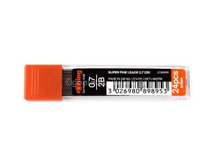 ROTRING ΜΥΤΕΣ ΓΙΑ ΜΗΧΑΝΙΚΟ ΜΟΛΥΒΙ 07 HB (ΚΟΥΤΑΚΙ ΤΩΝ 24ΤΜΧ)