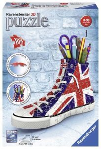 RAVENSBURGER 3D ΠΑΖΛ 108τεμ SNEAKER UK FLAG 112227