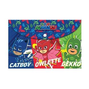 ΦΑΚΕΛΟΣ ΜΕ ΚΟΥΜΠΙ A4 (21x29,7cm) PJ MASKS 484261