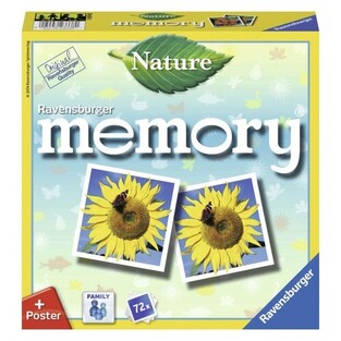 RAVENSBURGER ΕΠΙΤΡΑΠΕΖΙΟ ΠΑΙΧΝΙΔΙ ΜΝΗΜΗΣ MEMORY ΦΥΣΗ 26633