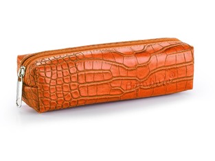 BOMBATA CLASSIC COCCO ORANGE PEN CASE ΚΑΣΕΤΙΝΑ ΒΑΡΕΛΑΚΙ ΠΟΡΤΟΚΑΛΙ ΚΡΟΚΟ Ε0071413