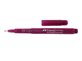 FABER CASTELL ΜΑΡΚΑΔΟΡΟΣ BROADPEN 1554 ΤΡΙΑΝΤΑΦΥΛΛΙ 0.8mm 155437