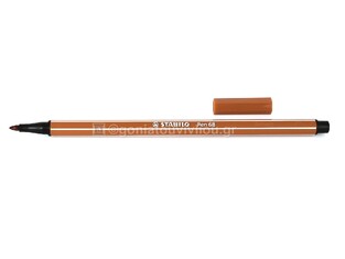 STABILO PEN ΜΑΡΚΑΔΟΡΑΚΙ 68 38 ΚΑΦΕ ΚΟΚΚΙΝΟ SANGUINE 1mm