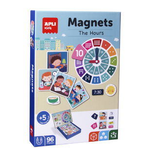 APLI KIDS ΠΑΙΧΝΙΔΙ MAGNETS THE HOURS 96τεμ 18573