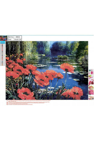 CENTRUM DIAMOND PAINTING KIT 5D (ΧΑΝΤΡΕΣ) 30x40cm ΠΑΠΑΡΟΥΝΕΣ 89633