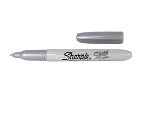 SHARPIE ΑΝΕΞΙΤΗΛΟΣ ΜΑΡΚΑΔΟΡΟΣ PERMANENT MARKER ΜΕΤΑΛΛΙΚΟΣ ΑΣΗΜΙ