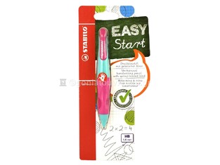 STABILO EASY ERGO ΜΗΧΑΝΙΚΟ ΜΟΛΥΒΙ 1,4MM ΤΥΡΚΟΥΑΖ ΦΟΥΞΙΑ ΓΙΑ ΔΕΞΙΟΧΕΙΡΕΣ 46899