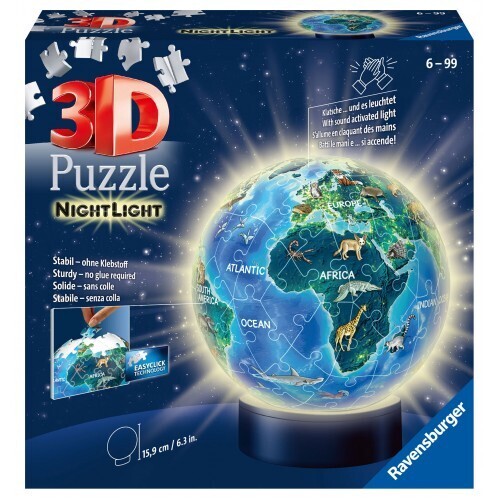 RAVENSBURGER 3D ΠΑΖΛ 72τεμ ΜΠΑΛΑΛΑΜΠΑ ΥΔΡΟΓΕΙΟΣ 11844