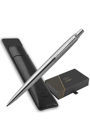 PARKER ΣΤΥΛΟ JOTTER CORE STAINLESS STEEL CT BP (ΜΕ ΘΗΚΗ ΓΙΑ ΣΤΥΛΟ)