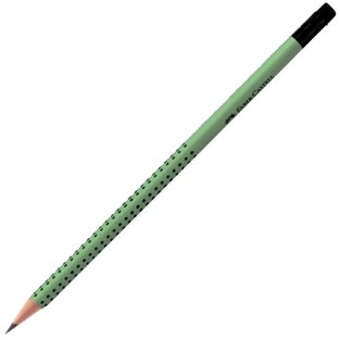 FABER CASTELL ΜΟΛΥΒΙ ΜΕ ΓΟΜΑ GRIP 2001 ΛΑΔΙ OLIVE HB 156096