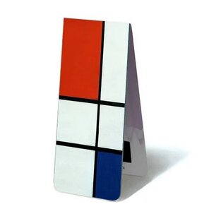 MUSEUM EDITIONS  ΜΑΓΝΗΤΙΚΟΣ ΣΕΛΙΔΟΔΕΙΚΤΗΣ 4,9x10,5cm MONDRIAN COMPOSITION LAKM0005