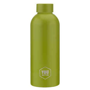 YOU BOTTLES ΜΠΟΥΚΑΛΙ ΘΕΡΜΟΣ ΑΝΟΞΕΙΔΩΤΟ 500ml PASTEL LEAF ΠΡΑΣΙΝΟ ΠΑΣΤΕΛ YB5039