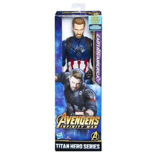 HASBRO ΦΙΓΟΥΡΑ CAPTAIN AMERICA 30CM MARVEL AVENGERS TITAN HERO SERIES 05700