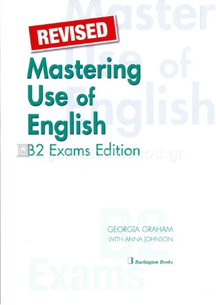 REVISED MASTERING USE OF ENGLISH B2 EXAMS EDITION