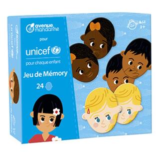 MANDARINE ΕΚΠΑΙΔΕΥΤΙΚΟ ΠΑΙΧΝΙΔΙ ΜΝΗΜΗΣ UNICEF ΜΕ ΠΡΟΣΩΠΑΚΙΑ 24ΤΜΧ CO188C