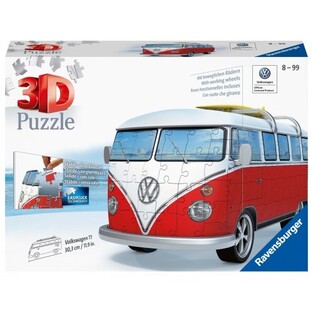 RAVENSBURGER 3D (ΤΡΙΣΔΙΑΣΤΑΤΟ) ΠΑΖΛ 162 ΤΕΜΑΧΙΩΝ VOLKSWAGEN T1 125166