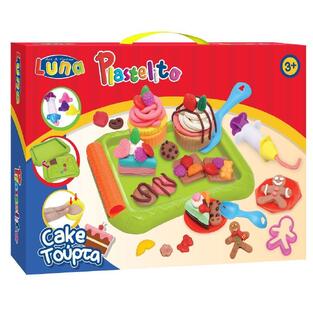 LUNA PLASTELITO ΣΕΤ ΠΛΑΣΤΟΖΥΜΑΡΑΚΙΑ CUPCAKE 621747