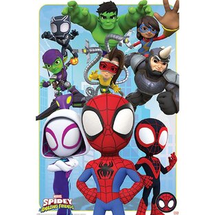 ΔΙΑΚΟΣΜΗΤΙΚΗ ΑΦΙΣΑ SPIDEΥ AND HIS AMAZING FRIENDS 61x91,5cm PP34950 (29)