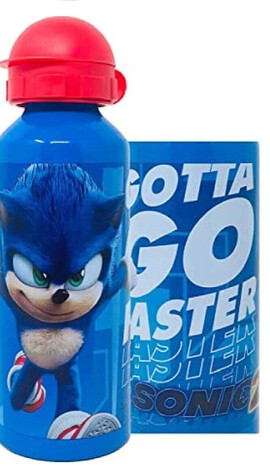 GIM ΠΑΓΟΥΡΙ ΑΛΟΥΜΙΝΙΟΥ 520ml SONIC THE HEDGEHOG GOTTA GO FASTER 57250232