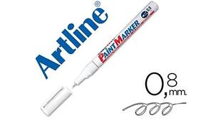 ARTLINE 444XF PAINT MARKER ΜΑΡΚΑΔΟΡΟΣ ΛΑΔΙΟΥ 0.8mm ΛΕΥΚΟΣ