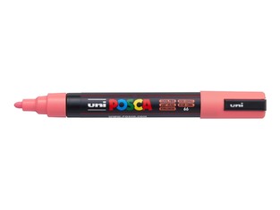 POSCA ΜΑΡΚΑΔΟΡΟΣ ΜΕΣΑΙΟΣ PC5M ΚΟΡΑΛΛΙ (CORAL PINK)