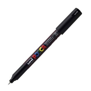 POSCA ΜΑΡΚΑΔΟΡΟΣ ΛΕΠΤΟΣ PC1MR 0.7mm ΜΑΥΡΟ (BLACK)