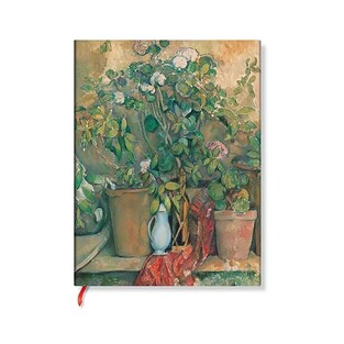 PAPERBLANKS ΣΗΜΕΙΩΜΑΤΑΡΙΟ CEZANNE S TERRACOTTA POTS AND FLOWERS ULTRA 18x23cm LINED (ΡΙΓΕ) PB97860